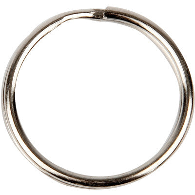 Anneaux porte-clés argentés (lot/100)