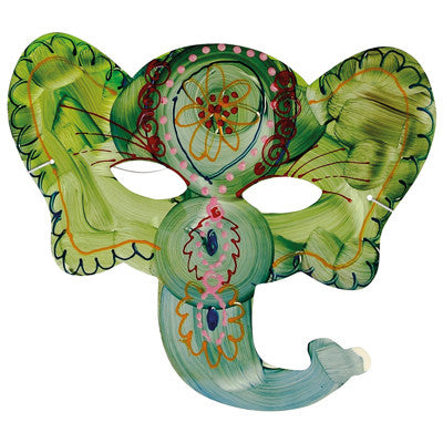 Masques d'animaux blancs (lot/16)
