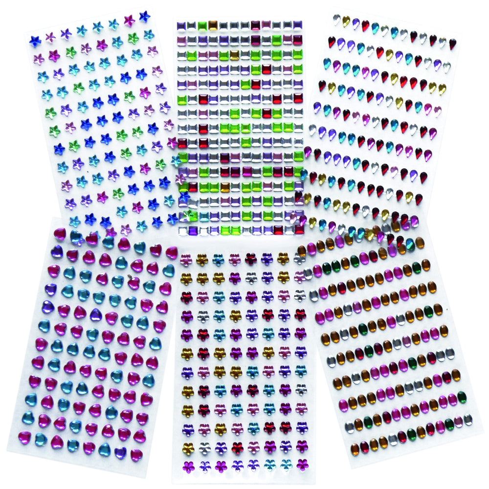 Strass autocollantes (lot/730)