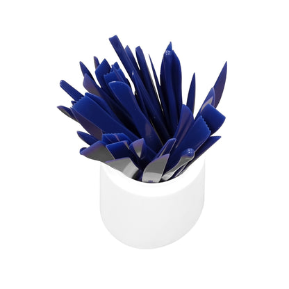 Couteaux en plastique verts (lot/48)