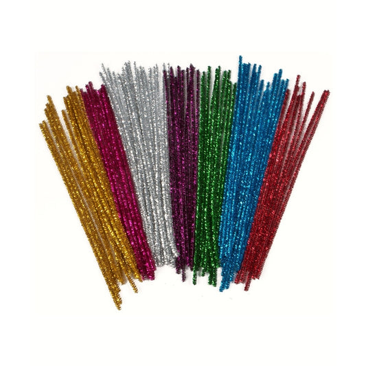 Assortiment de chenilles scintillantes , lot de 100