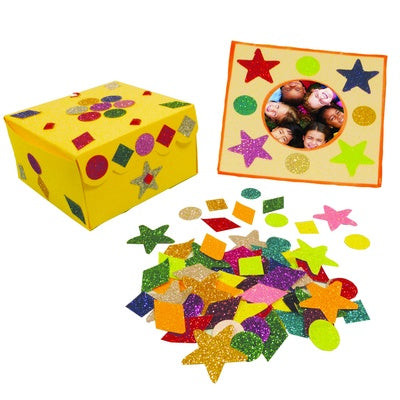 Formes mixtes pailletées (lot/3000)