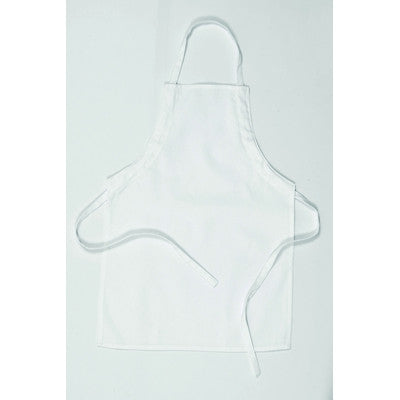 Tablier en coton blanc pour enfants 430 x 610 mm