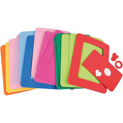Cadres photo en mousse EVA (lot/10)