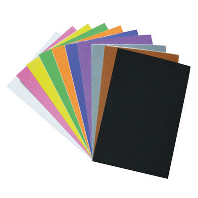 Feuilles de mousse autocollantes assorties (lot/10)