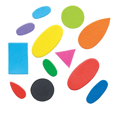Gomettes formes en mousse (lot/1000)