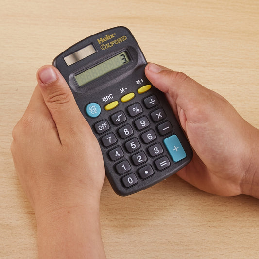 Calculatrice de poche Helix