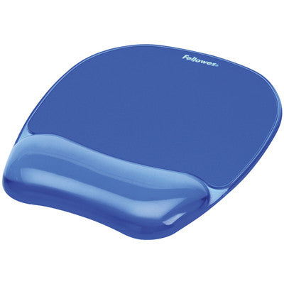 Tapis de souris en gel bleu