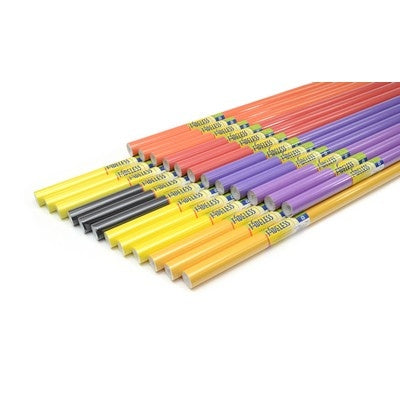 Papier pour affiches extra larges 1218 mm x 3,6 m (lot/24) - Couleurs chaudes