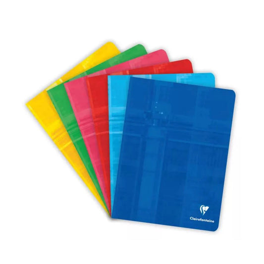 Cahiers piqués scolaires Clairefontaine - 170 x 220 mm 64 pages Séyès