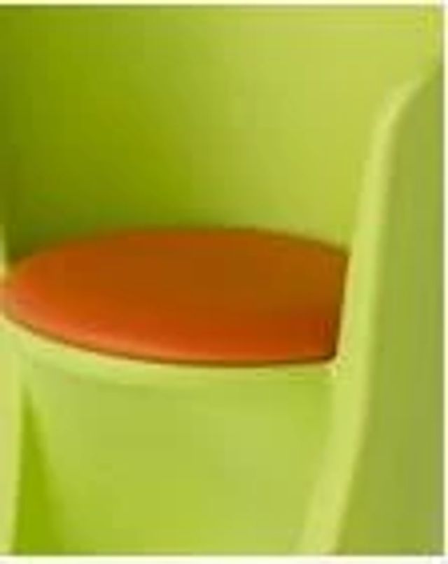 Placet pour chauffeuse Skaly enfant - orange