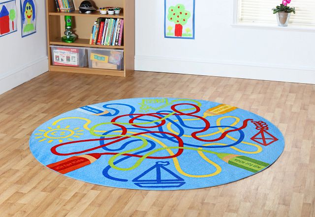 Tapis - tubes de peinture