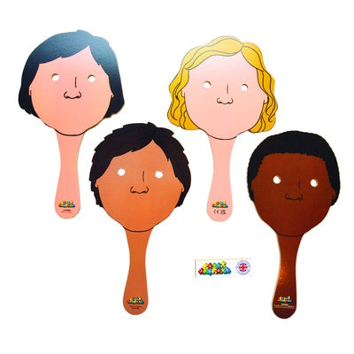 Ensemble de masques représentant des émotions