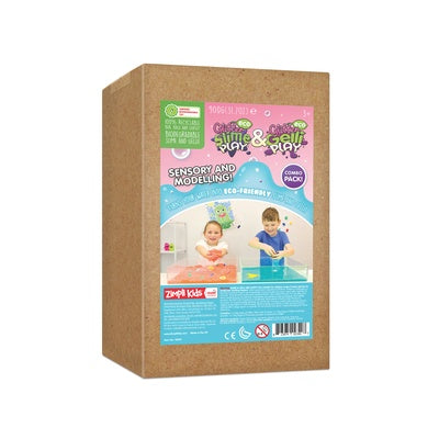 Lot combiné de Slime pailleté et Gelli Play