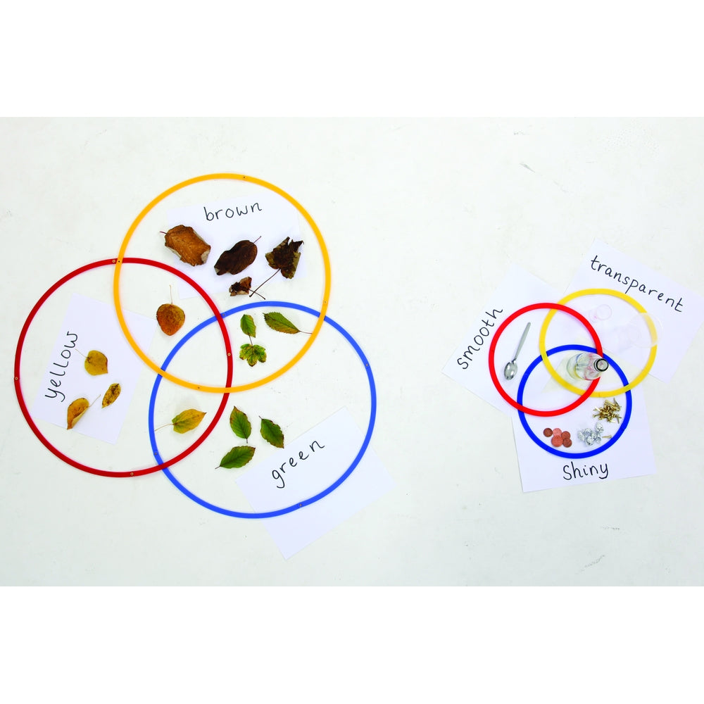 Ensemble de 15 anneaux de tri pour bureau