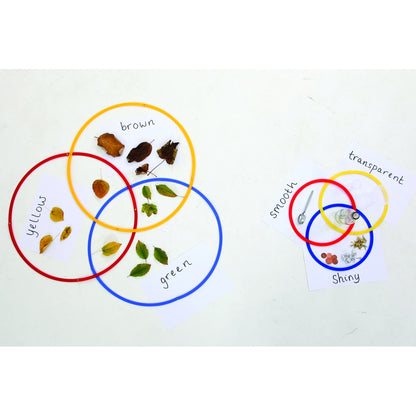 Ensemble de 15 anneaux de tri pour bureau