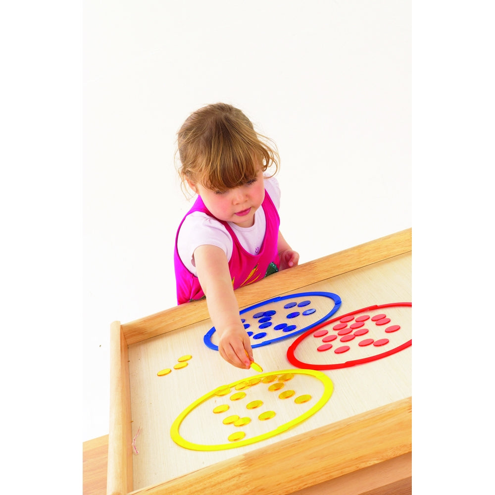 Ensemble de 15 anneaux de tri pour bureau