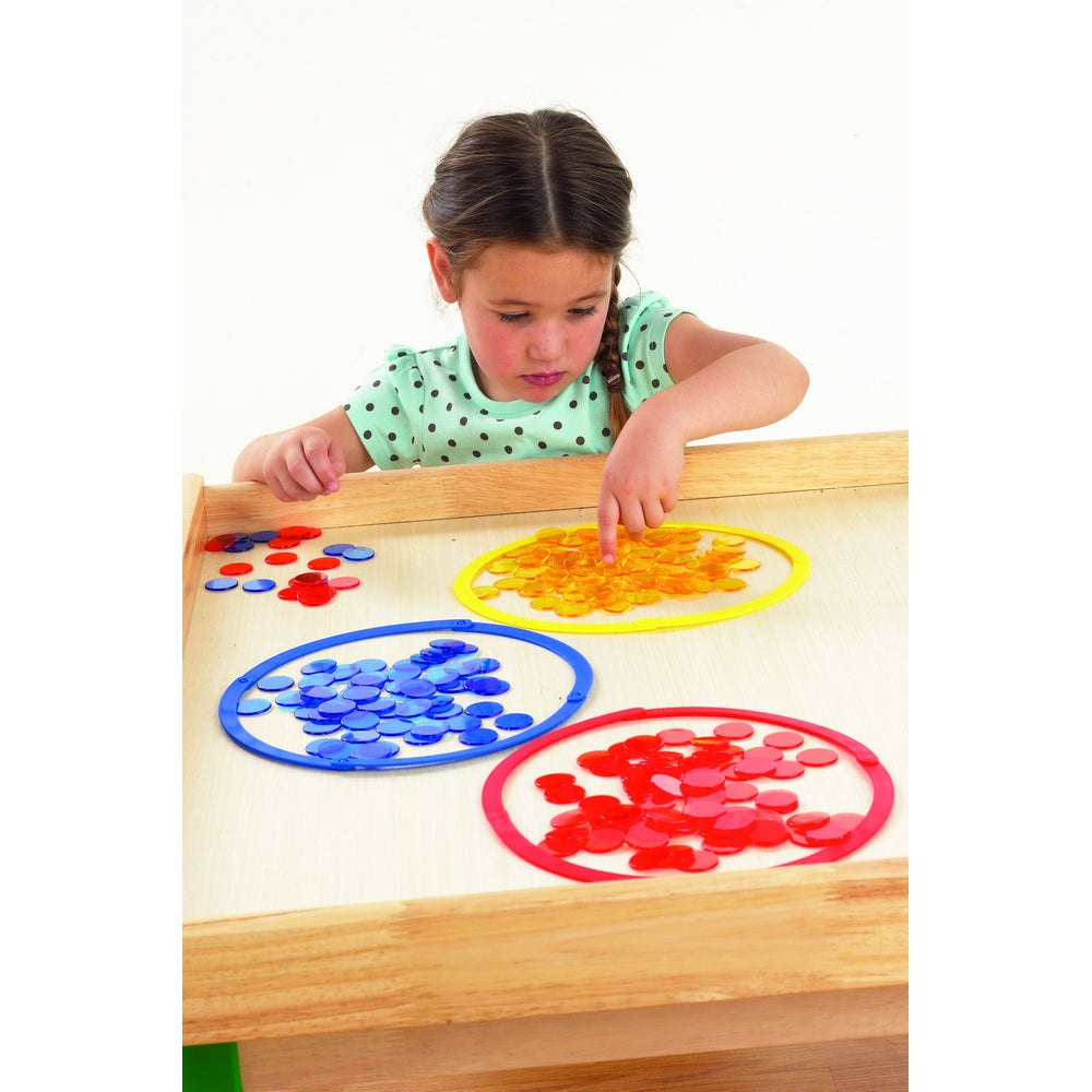 Ensemble de 15 anneaux de tri pour bureau