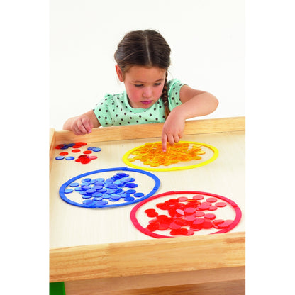 Ensemble de 15 anneaux de tri pour bureau