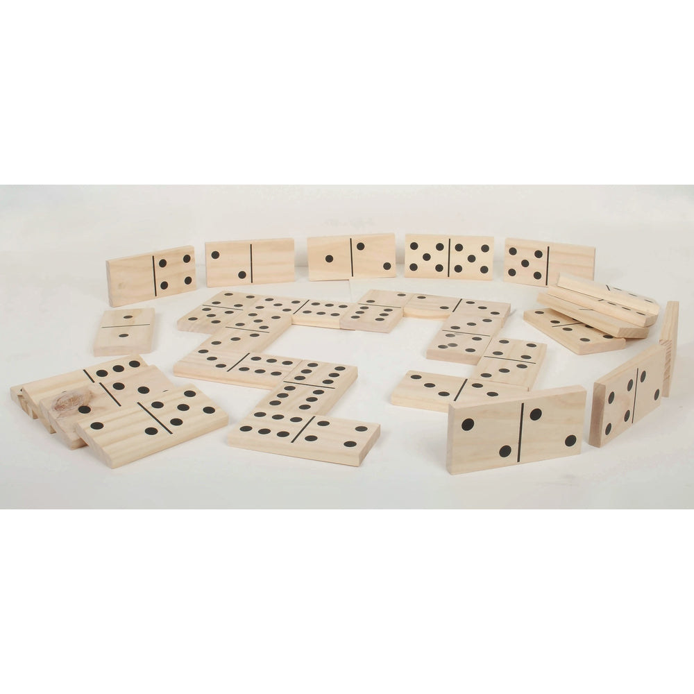 Gros dominos en bois (lot/28)