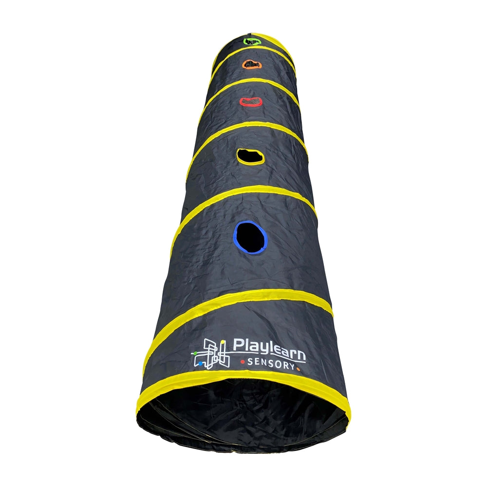 Tunnel sensoriel pop-up avec balles LED