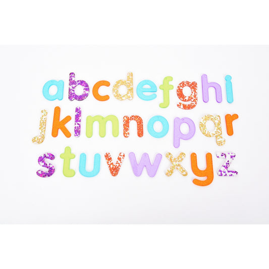 Lettres pailletées arc-en-ciel (lot/26)