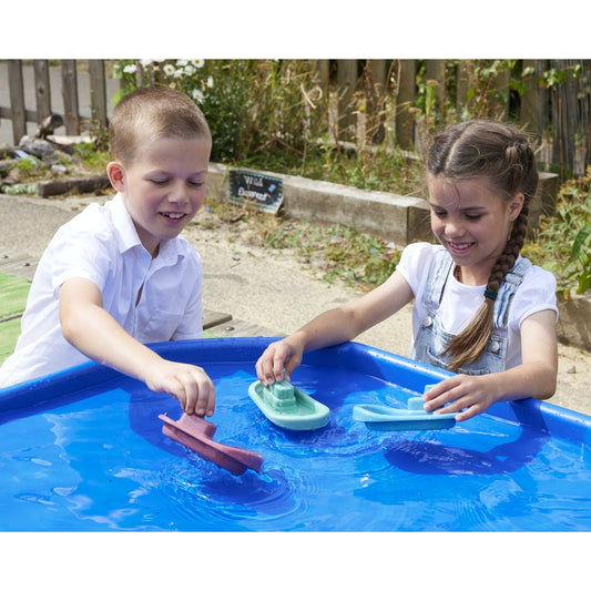 Lot de bateaux blue marine