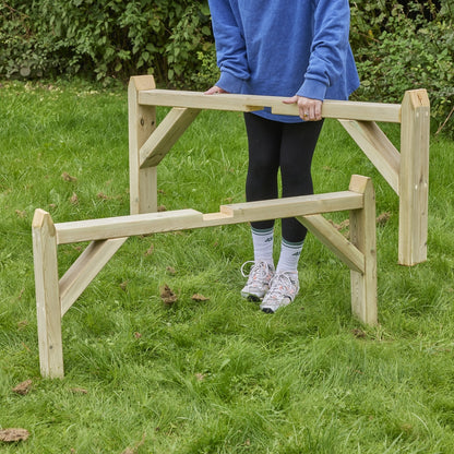 Support en bois pour plateau Tuff Tray 1 m