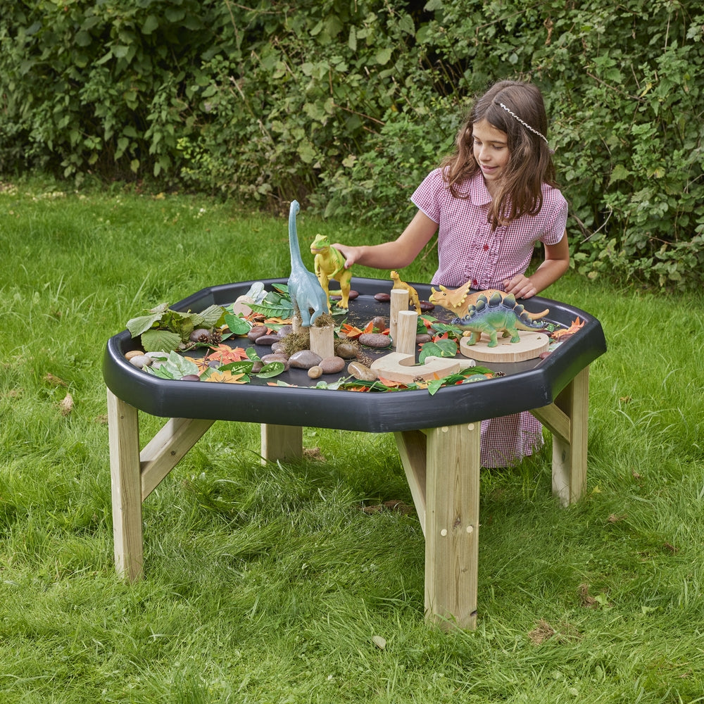Support en bois pour plateau Tuff Tray 1 m