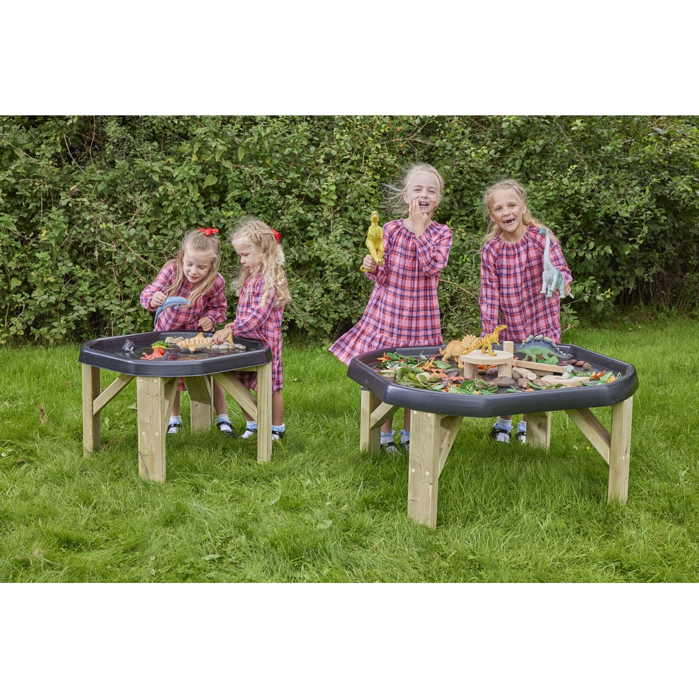 Support en bois pour plateau Tuff Tray 1 m