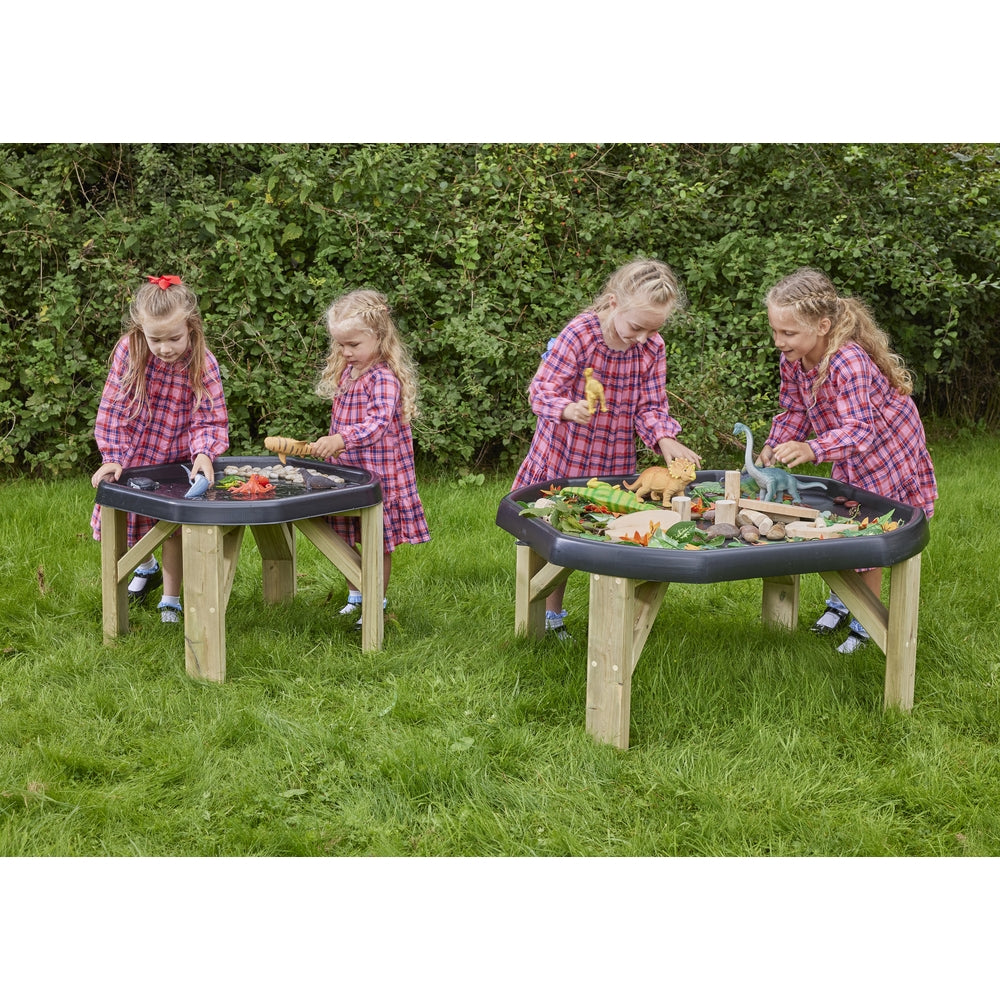 Support en bois pour plateau Tuff Tray 1 m