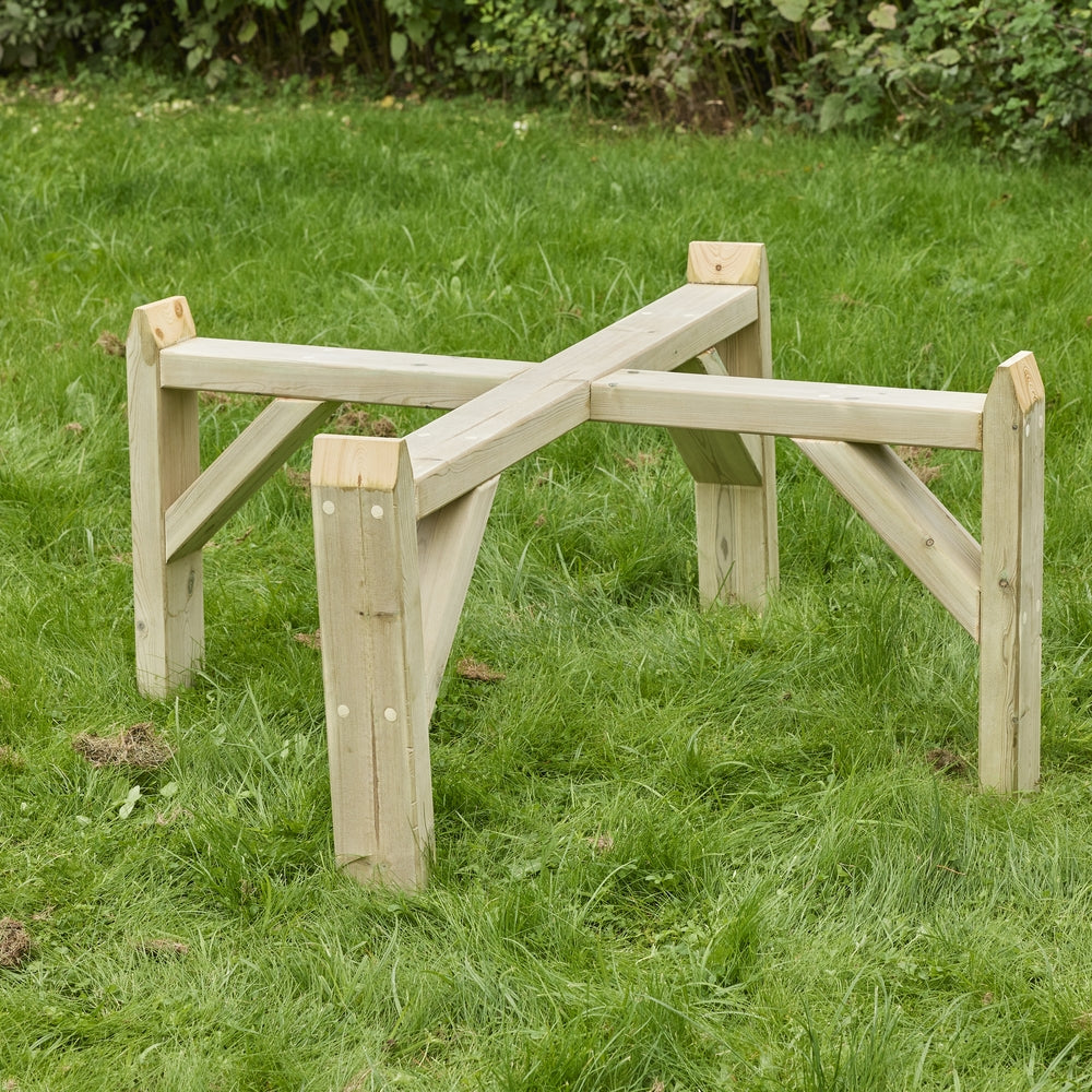 Support en bois pour plateau Tuff Tray 1 m