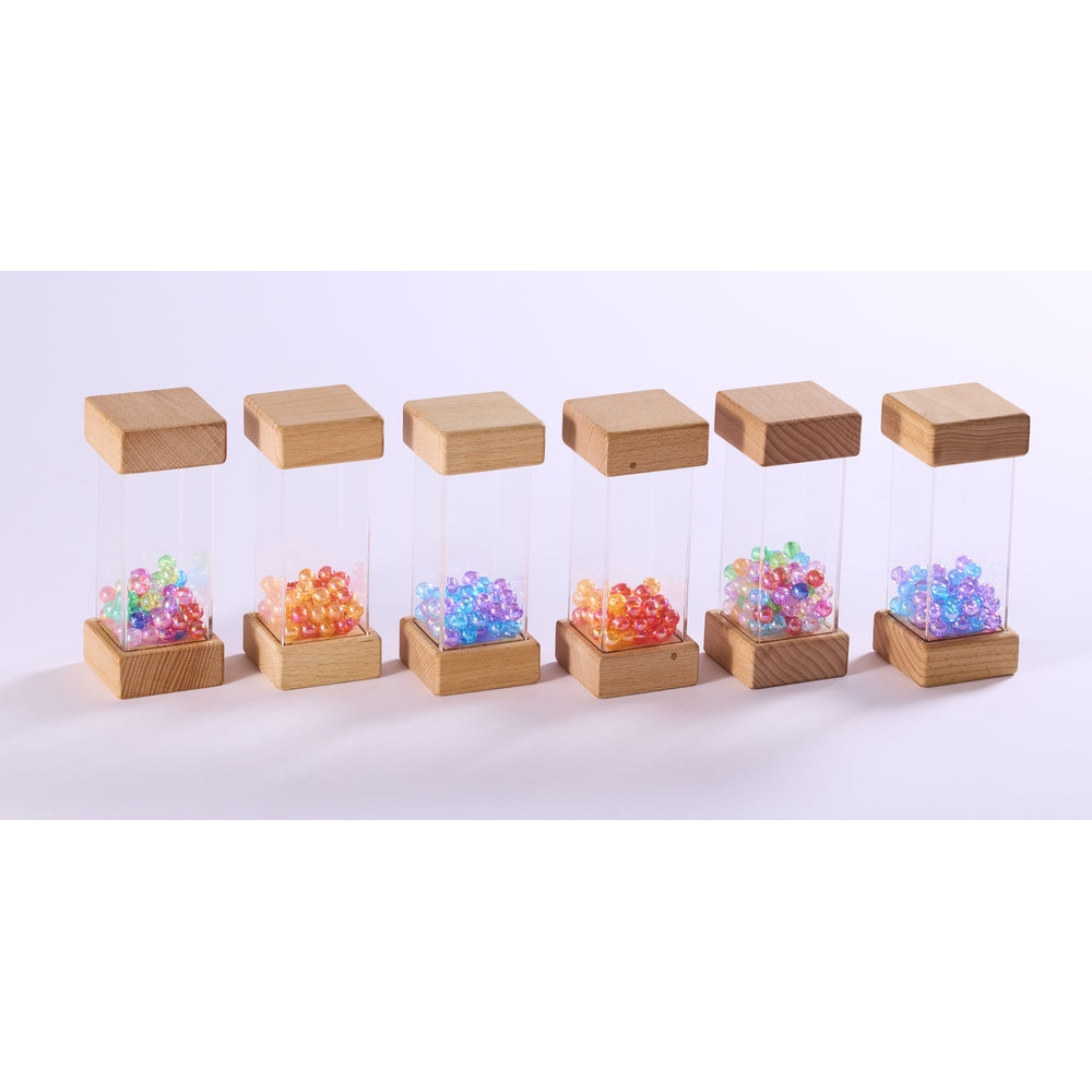 Blocs lumineux en bois - cuboïdes(lot/6)