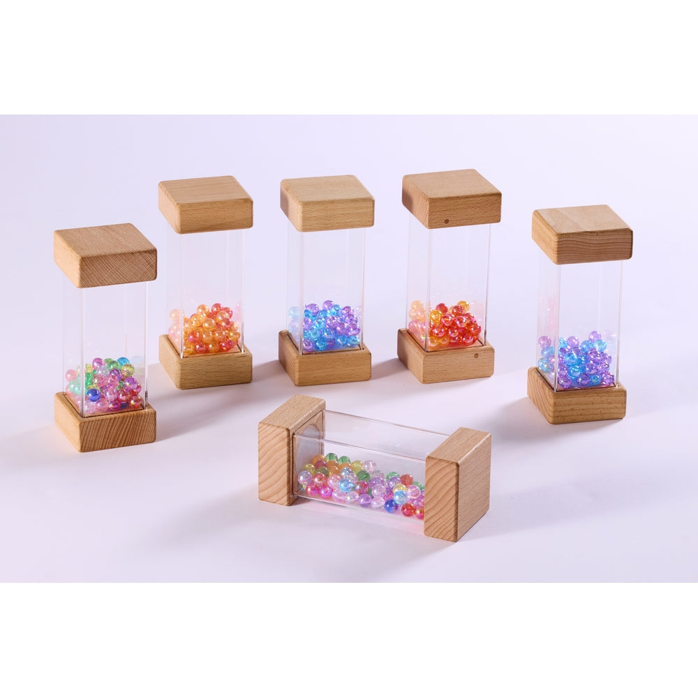 Blocs lumineux en bois - cuboïdes(lot/6)