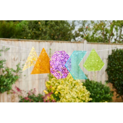 Formes arc-en-ciel pailletées (lot/21)