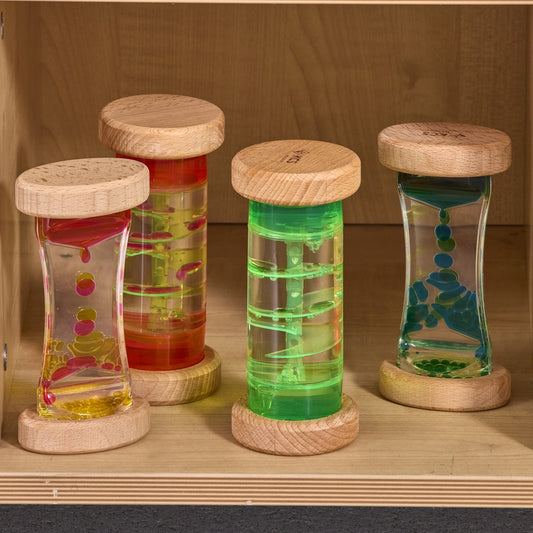 Cylindres sensoriels en bois (lot/4)
