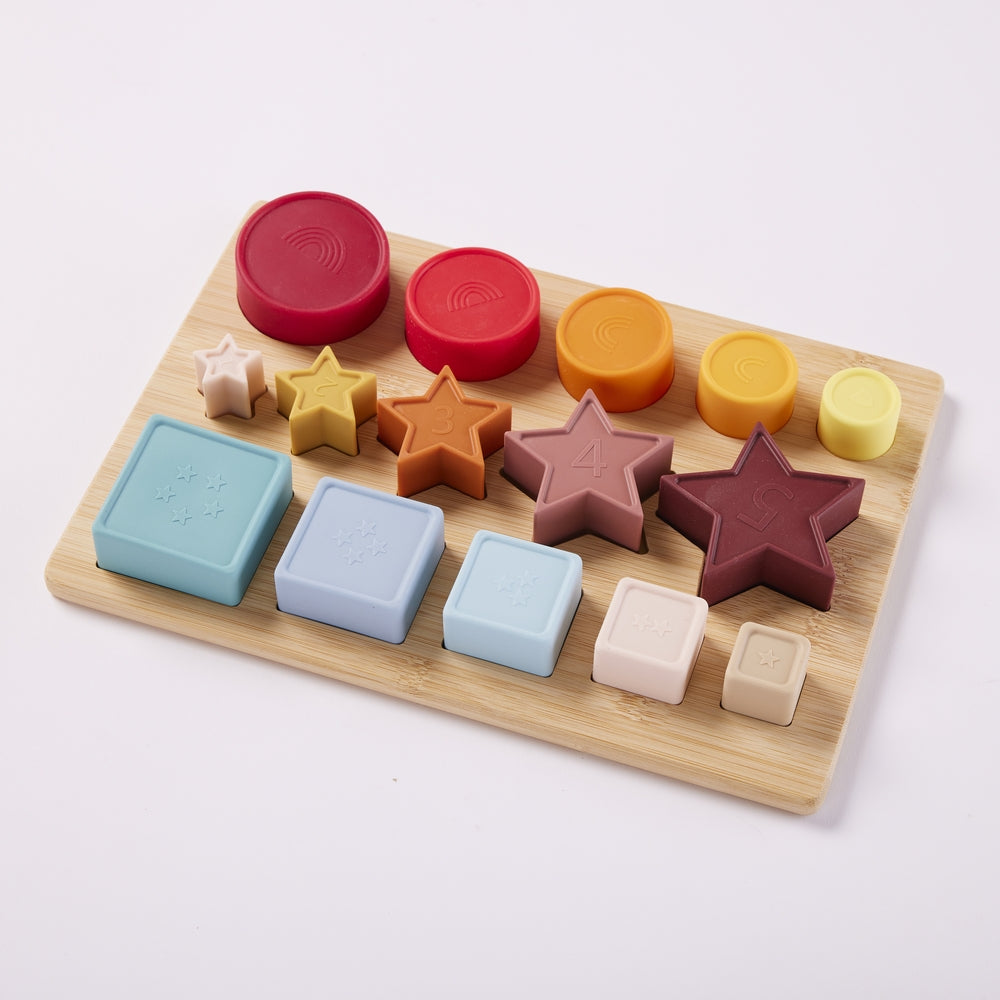 Jeu de tri et d’empilage en silicone
