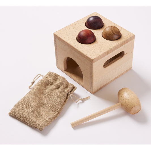 Cube d’encastrement en bois