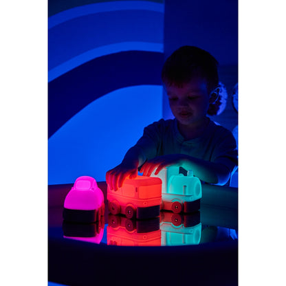Véhicules lumineux en silicone (lot/3)