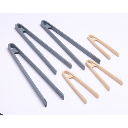Pinces Silicone 2 tailles (lot/6)