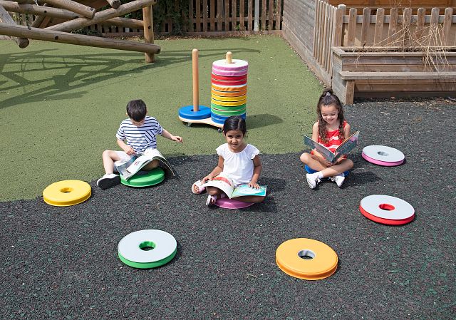 Le chariot et ses 24 coussins