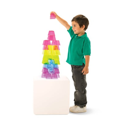 Blocs empilables Crystal Colour (lot/50)