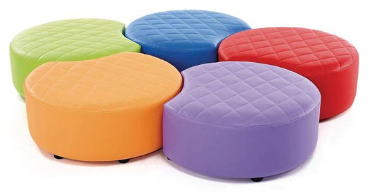 Poufs pétales (lot/5)