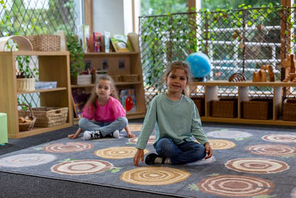 Tapis souches d'arbres