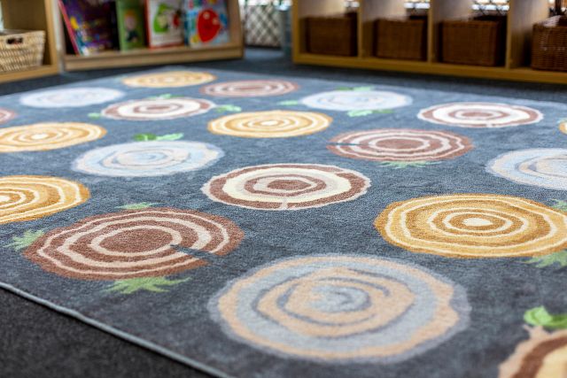 Tapis souches d'arbres