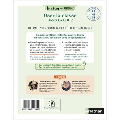 Etre bien pour apprendre - Oser la classe dans la cour - PS/MS/GS