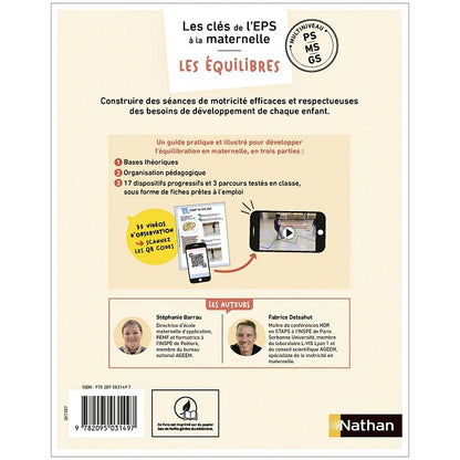 Les clés de L'EPS à la maternelle" - Les équilibres - PS/MS/GS
