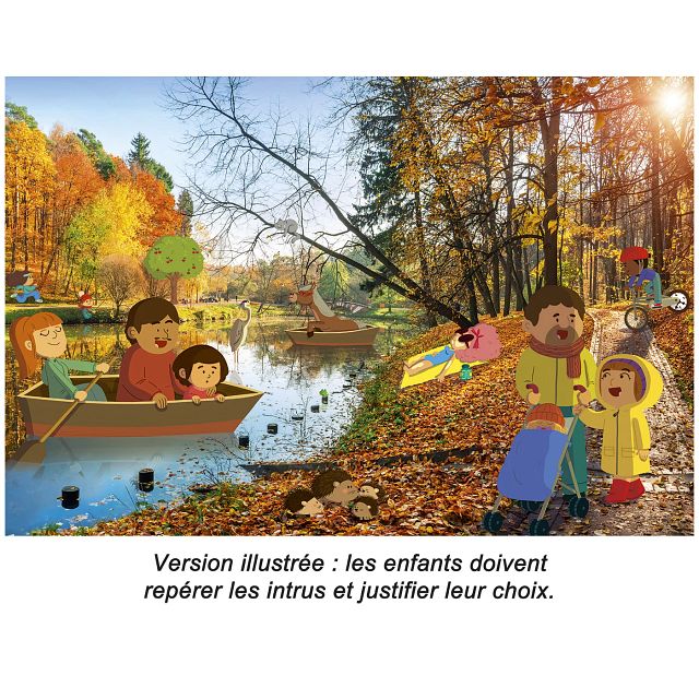 Les petits détectives - Grandes images et petits intrus