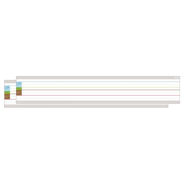 Bande lignée magnétique grand format (lot/2)