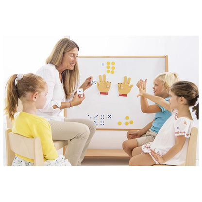 Mains magnétiques pour compter